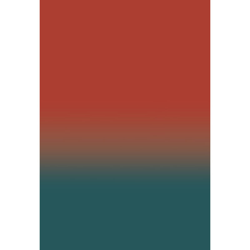 Avezano Red Fades To Blue-Green Gradient Backdrop For Portrait Photography-AVEZANO